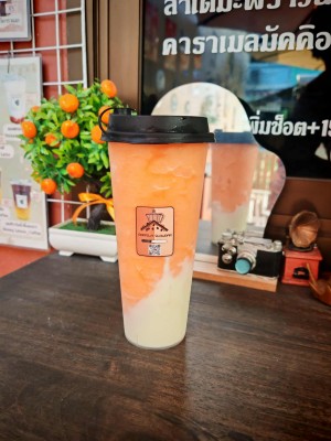 พีชโยเกิร์ตปั่น